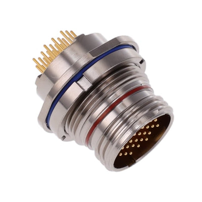 2M801-038-07M10-26PA by Amphenol Aerospace Operations - CONNECTOR RECPT MALE 26POS GOLD SOLDER