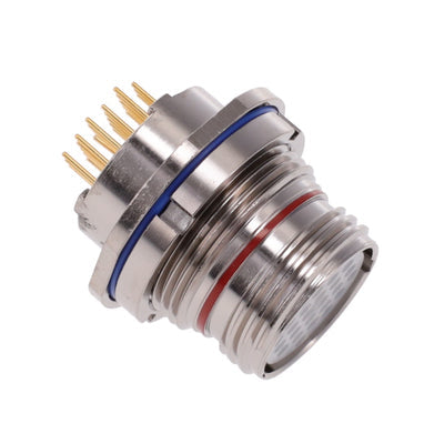 2M801-038-07M10-26SA by Amphenol Aerospace Operations - CONNECTOR RECPT FMALE 26POS GOLD SLDR