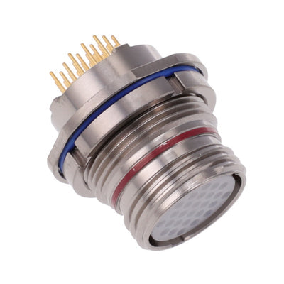 2M801-038-07MT10-26SA by Amphenol Aerospace Operations - CONNECTOR RECPT FMALE 26POS GOLD SLDR