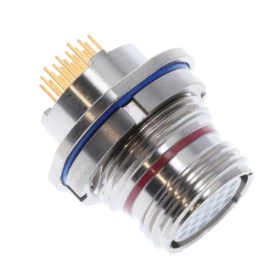 2M801-038-07MT9-19SA by Amphenol Aerospace Operations - CONNECTOR RECPT FMALE 19POS GOLD SLDR