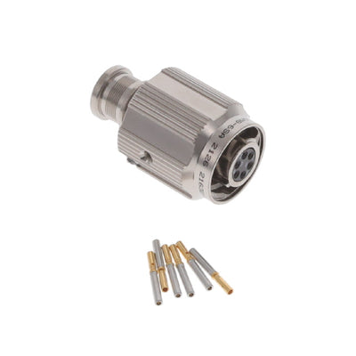 2M805-001-16M8-6SA by Amphenol Aerospace Operations - CONNECTOR PLUG FMALE 6POS GOLD CRIMP