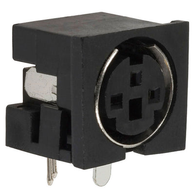 2MJ-0001A110 by Singatron Enterprises Co Ltd - CONNECTOR RECPT FMALE MINI DIN 3P SLDR