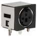 2MJ-0101A120 by Singatron Enterprises Co Ltd - CONNECTOR RECPT FMALE MINI DIN 3P SLDR