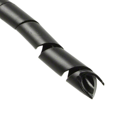 2NFP0C by HellermannTyton - SPIRAL WRAP 1/4"" X 100' BLACK
