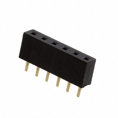 2RS1-06-G by Adam Tech - RECEPTACLE STRIP 6P 2.0MM PITCH