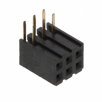 2RS2R-06-G by Adam Tech - RECEPTACLE STRIP 6P 2.0MM PITCH