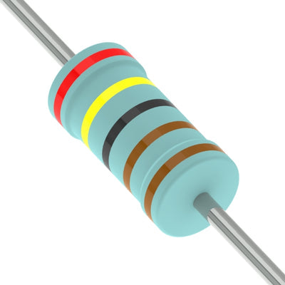 MF0207FTE52-2K4 by YAGEO - RESISTOR 2.4K OHM 1% 0.6W AXIAL