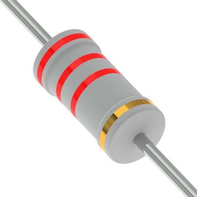 RSF100JB-73-2K2 by YAGEO - RESISTOR 2.2K OHM 5% 1W AXIAL
