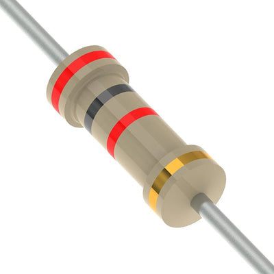 CFR200JT-73-2K by YAGEO - RESISTOR 2K OHM 5% 2W AXIAL