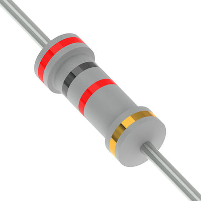 RSF100JB-73-2K by YAGEO - RESISTOR 2K OHM 5% 1W AXIAL