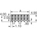 873681820 by Molex - CONNECTOR RECPT 18P 0.079 GOLD SMD R/A