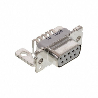 3-1393480-6 by TE Connectivity AMP Connectors - CONNECTOR D-SUB RCPT 9POS R/A SLDR