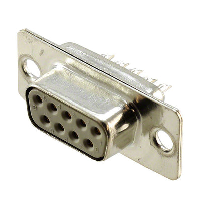 3-1393483-8 by TE Connectivity AMP Connectors - CONNECTOR D-SUB RCPT 9POS SLDR CUP