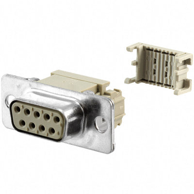 3-1393486-4 by TE Connectivity AMP Connectors - CONNECTOR D-SUB RCPT 9POS IDC