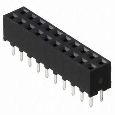3-1470209-3 by TE Connectivity AMP Connectors - CONNECTOR RECPT 20POS 0.079 GOLD PCB