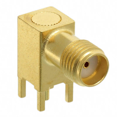 3-1478978-1 by TE Connectivity AMP Connectors - CONNECTOR SMA RCPT R/A 50 OHM PCB