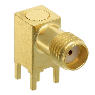 3-1478978-0 by TE Connectivity AMP Connectors - CONNECTOR SMA RCPT R/A 50 OHM PCB