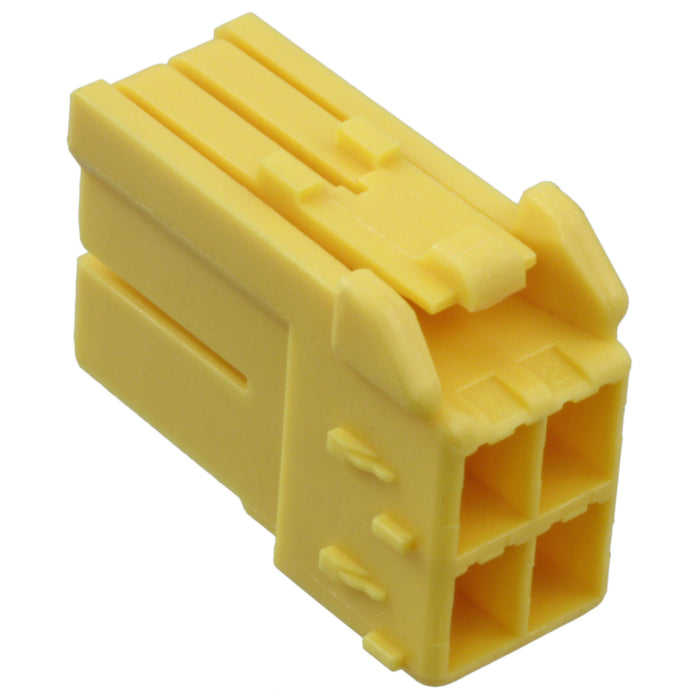 3-1565083-4 by TE Connectivity AMP Connectors - CONNECTOR PLUG HSG 4POS 3.50MM