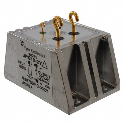 JPS10-2Y by TE Connectivity Aerospace, Defense and Marine - SOLIDSTATE RELAY SPST-NO 25A 0-250V