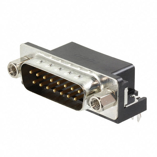 3-1634581-2 by TE Connectivity AMP Connectors - CONNECTOR D-SUB PLUG 15POS R/A SLDR