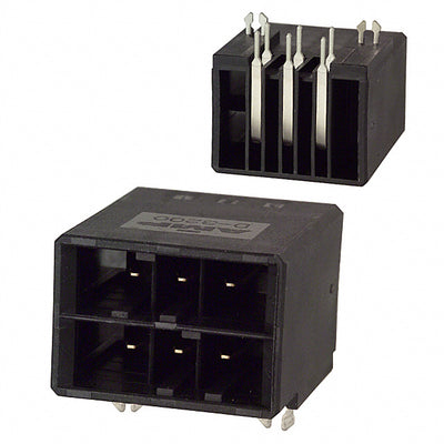 3-178139-2 by TE Connectivity AMP Connectors - CONNECTOR HEADER R/A 6POS 5.08MM
