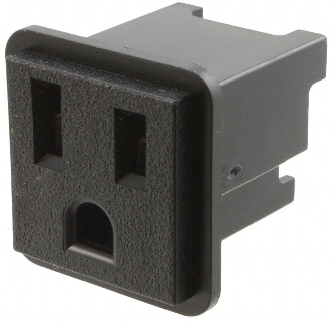 213598-2 by TE Connectivity AMP Connectors - PWR ENT RCPT NEMA5-15 PNL SLDR