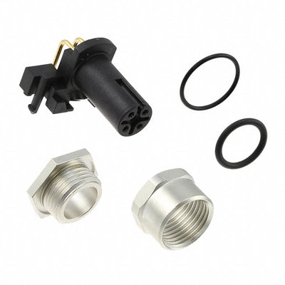 3-2172079-2 by TE Connectivity AMP Connectors - CONNECTOR RECPT FMALE 4POS GOLD SOLDER