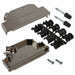 3-2198618-7 by TE Connectivity AMP Connectors - CONNECTOR BACKSHELL 37POS 45DEG SHLD