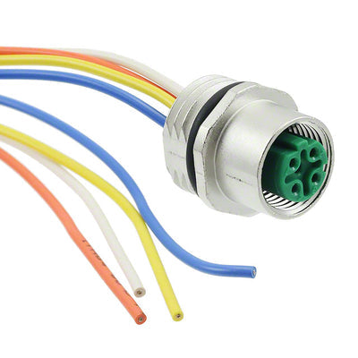 3-2271139-2 by TE Connectivity AMP Connectors - CONNECTOR RECPT FMALE 4P WIRE LEADS