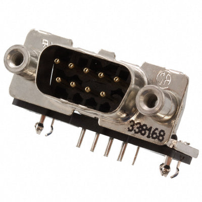 3-338168-2 by TE Connectivity AMP Connectors - CONNECTOR D-SUB PLUG 9POS R/A SLDR