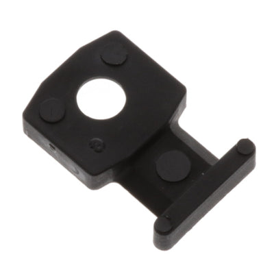 3-350087-0 by TE Connectivity AMP Connectors - CABLE TIE HLDR SGL SCREW #8 BLK