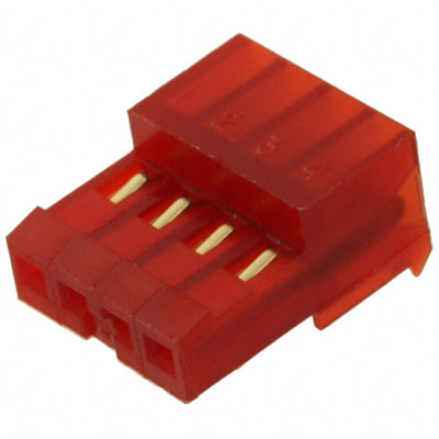 3-641237-4 by TE Connectivity AMP Connectors - CONNECTOR RECPT 4POS IDC 22AWG GOLD