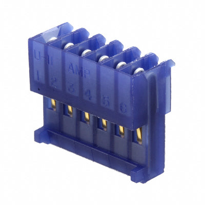 3-644043-6 by TE Connectivity AMP Connectors - CONNECTOR RECPT 6POS IDC 26AWG GOLD