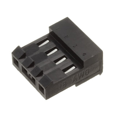 3-644860-4 by TE Connectivity AMP Connectors - CONNECTOR RECPT 4POS IDC 18AWG TIN