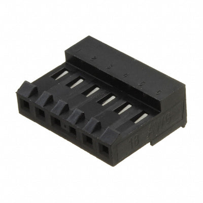 3-644860-6 by TE Connectivity AMP Connectors - CONNECTOR RECPT 6POS IDC 18AWG TIN