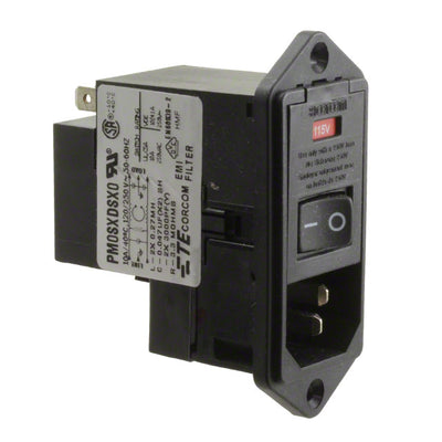 3-6609940-4 by TE Connectivity Corcom Filters - PWR ENT MOD RCPT IEC320-C14 PNL