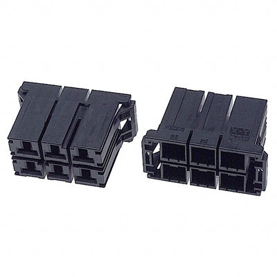3-917807-3 by TE Connectivity AMP Connectors - CONNECTOR RECPT HSG 6POS 10.16MM