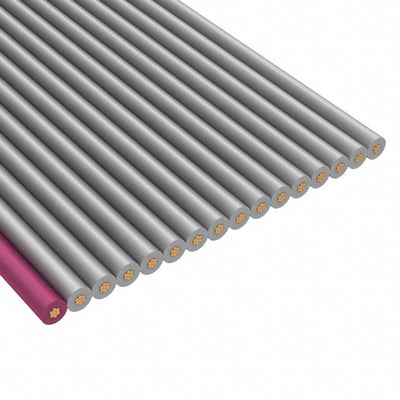 300-30-16-GR-0250F by CNC Tech - CABLE RIBN 16COND 0.025 GRAY 25