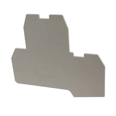 3001394 by Phoenix Contact - CONNECTOR TERM BLK END PLATE RAIL GRY