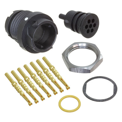 300168 by Amphenol Alden Products Company - CONNECTOR RECPT FMALE 7P GOLD SLDR CUP