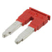 3005947 by Phoenix Contact - JUMPER TERM BLK 2POS FLAT PIN