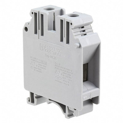 3008012 by Phoenix Contact - CONNECTOR TERM BLK FEED THR 1/0-18AWG