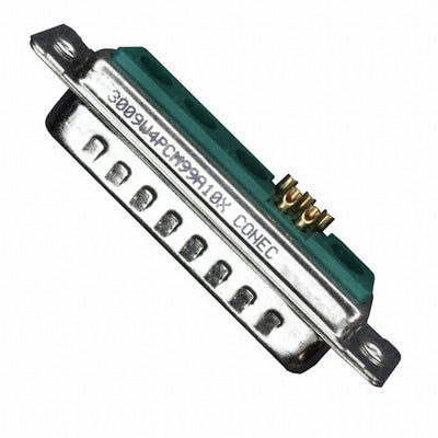 3009W4PCM99A10X by Conec - CONNECTOR D-SUB PLUG 9POS SLDR CUP