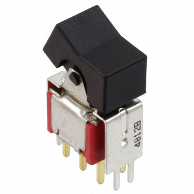 300DP1J1VS2RE by E-Switch - ROCKER SWITCH DPDT0.4VA 20V