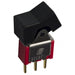 300SP1J1BLKM2RE by E-Switch - ROCKER SWITCH SPDT 0.4VA 20V