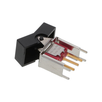 300SP1J3BLKVS5RE by E-Switch - ROCKER SWITCH SPDT 0.4VA 20V