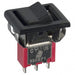 300SP1R6BLKM1QEBLK by E-Switch - ROCKER SWITCH SPDT 5A 120V