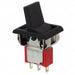 300SP1R7BLKM1QEBLK by E-Switch - ROCKER SWITCH SPDT 5A 120V