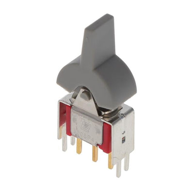 300SP4J2GRYVS2RE by E-Switch - ROCKER SWITCH SPDT 0.4VA 20V