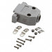 300X10179X by Conec - CONNECTOR BACKSHELL 15POS 180DEG GRAY